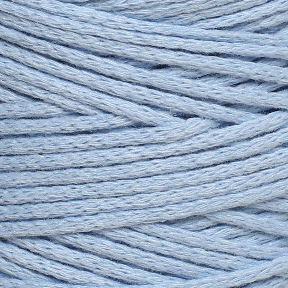 ANKAVERSE® Loren Cotton Makrome İpi Bebe Mavi farklı açılardan görünüm