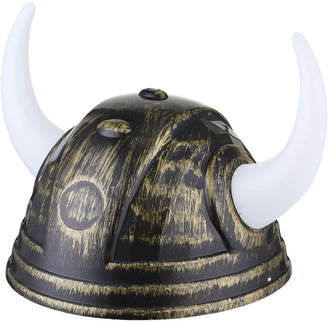 Viking Başlığı Asteriks Başlığı Altın Renk detay görseli