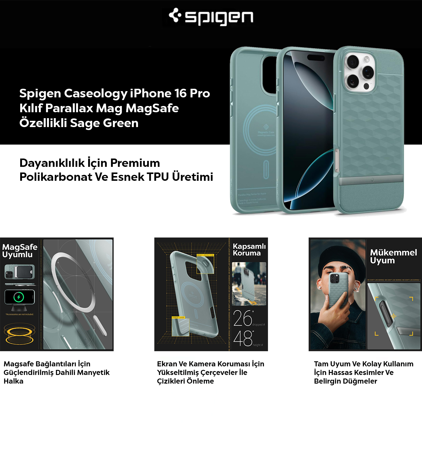 Spigen Kılıf Özellikleri