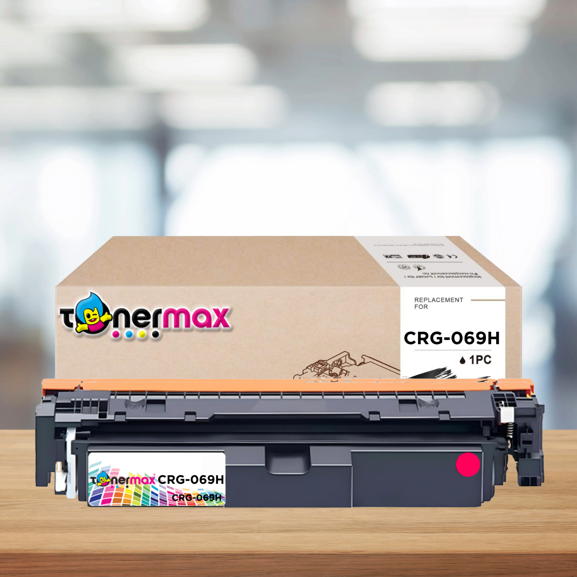 Canon CRG-069H Muadil Toner Magenta