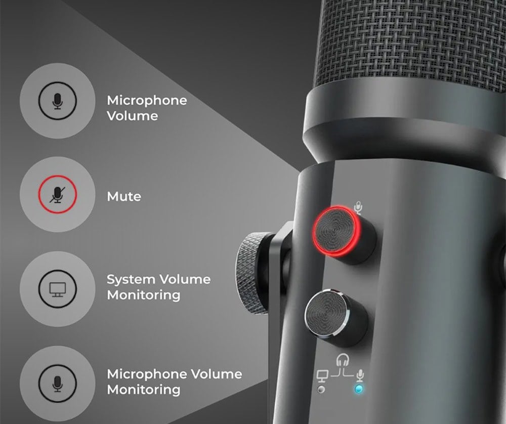 Avermedia Am350 Yayıncı Podcast Mikrofonu H10