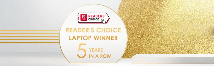Yüksek performanslı ve dayanıklı dizüstü bilgisayar, okuyucu oylamasıyla 5 yıl boyunca en çok tercih edilen marka.