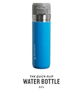 Stanley Quick Flip içecek şişesi, paslanmaz çelik, 0,71 l, 12 saat soğuk tutar, su şişesi, BPA içermez.