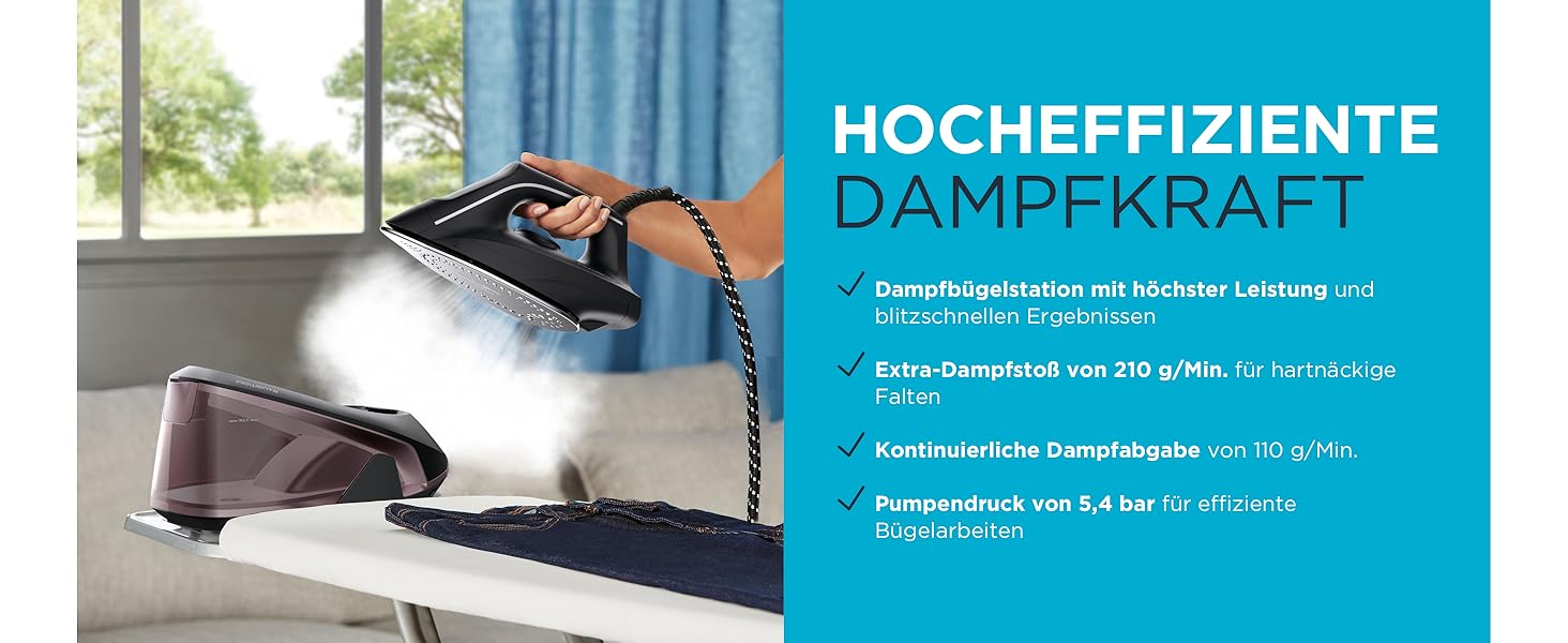 Rowenta VR5120 Kolay Buhar Dampfbügelstation