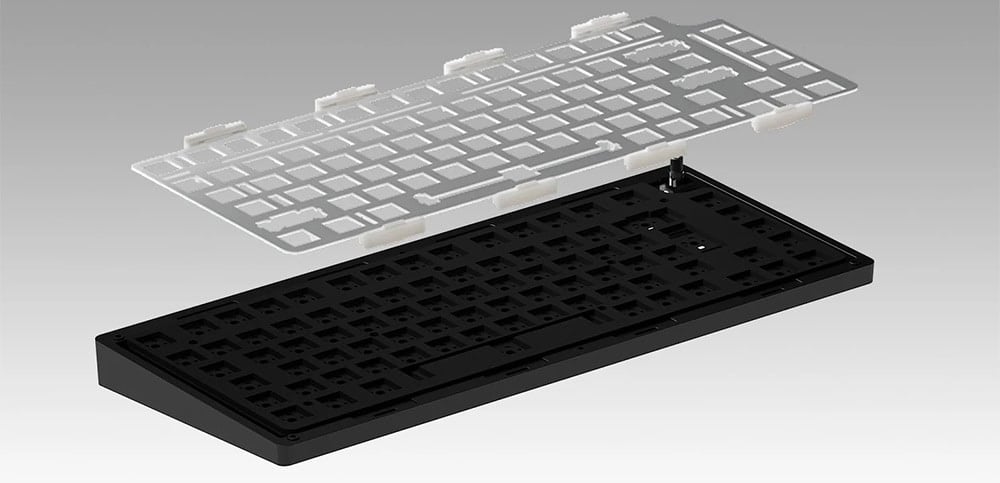 Akko Monsgeek M1w V3 He Sp Purple Gradiant Gaming Klavye H16