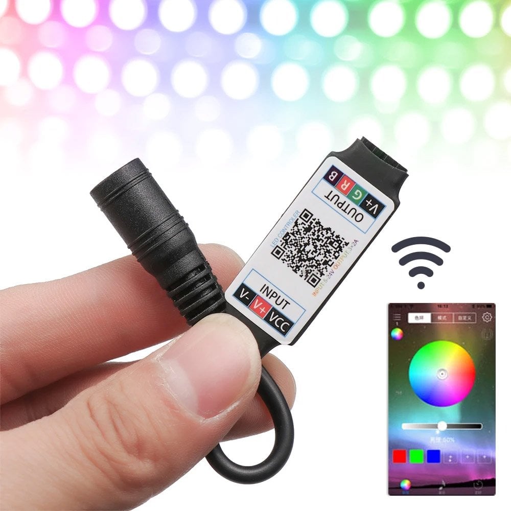 Powermaster DC 5 Volt - 24 Volt - 6 Amper RGB Led Kontrol Cihazı