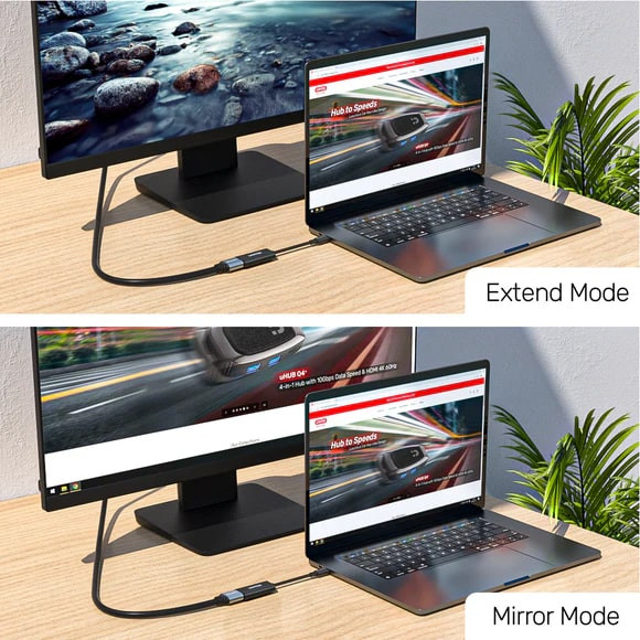 Unitek Type-C to HDMI 2.0 4K/60Hz 15Cm Dönüştürücü Kablo V1421A