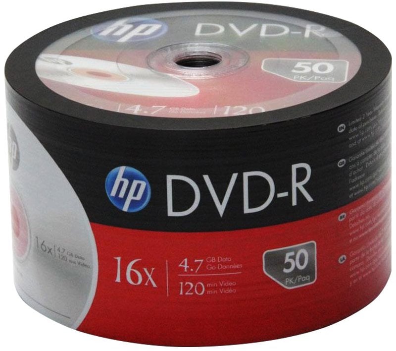 HP DME00070-3 4.7 GB Boş DVD-R 50\