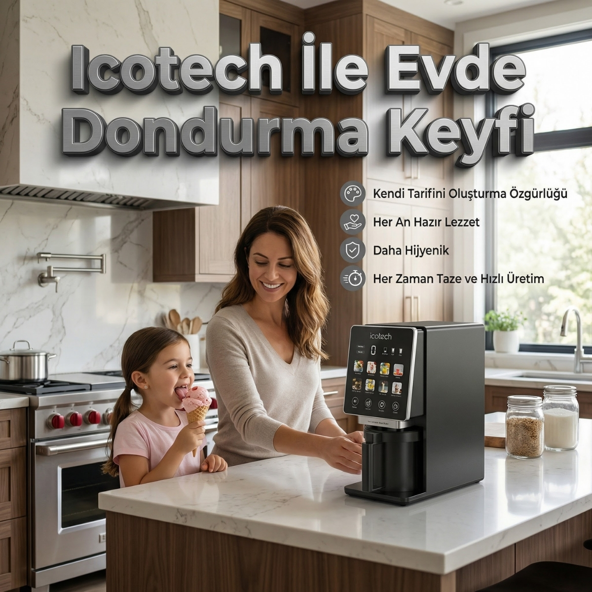 Icotech CM90 Dondurma Makinesi Ürününü İncele - Bilgi Al ve Sipariş Ver