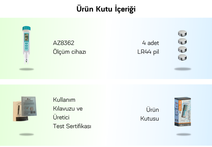 az8362 iletkenlik ölçer