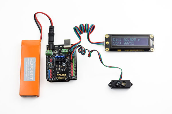 TF Mini LiDAR (ToF) Lazer Mesafe Sensörü Kutu içeriği