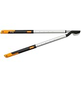 Fiskars teleskopik budama makası, baypas budama makası, genç ahşap için, yapışmaz kaplama, sertleştirilmiş budama makası.