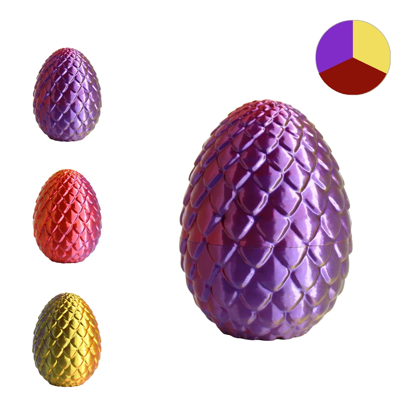RhinoLab Silk Triple Color Red Purple Gold Görseli