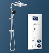 GROHE Vitalio 250, duş sistemi, su tasarruflu, değişimli duş başlığı, yağmur duşu