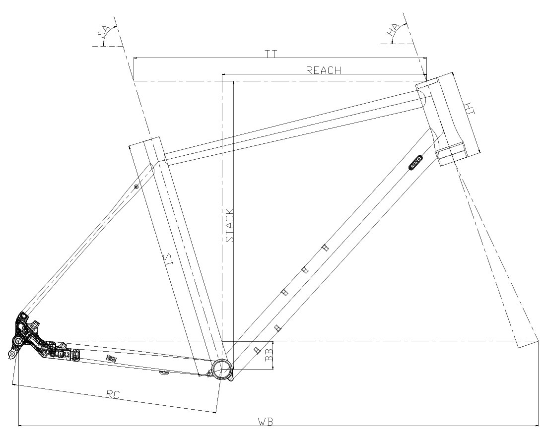 Carraro Bisiklet Ölçüler