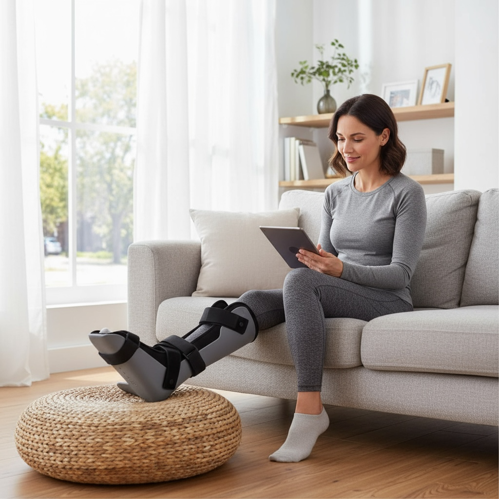 vizör-ayak koruyucu-ortopedik-atel-on