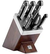 ZWILLING Gourmet kendinden bilenen bıçak bloğu, 7 parça, Almanya'da üretilmiştir