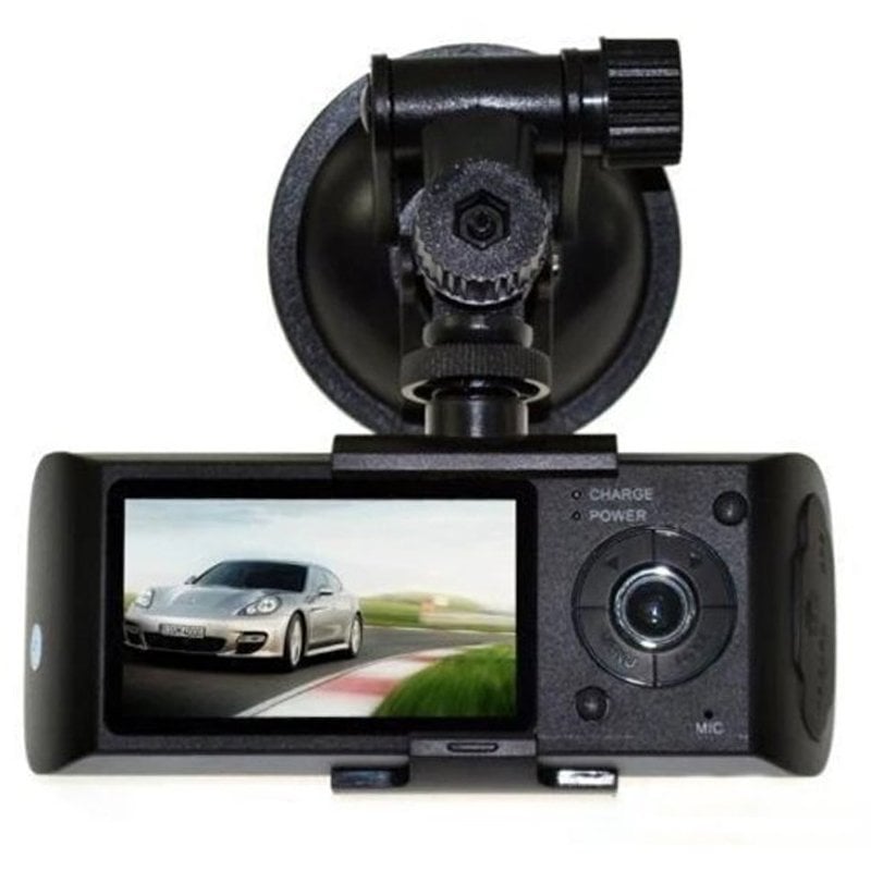 Twogo GO-3000 Çift Yönlü G-Sensör Destekli Araç İçi Kamera Görsel