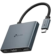 TP-Link UH3020C USB Type-C 3'ü 1 Arada Hub, USB 3.0, 5Gbps Veri Aktarımı, USB A, HDMI 4K@60Hz, 100W PD...
