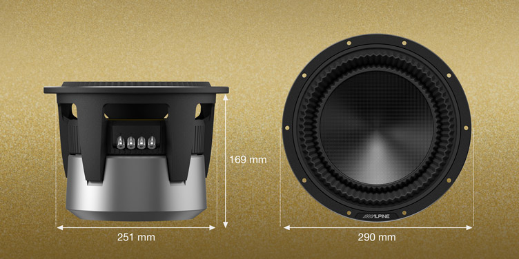 28cm High-Performance Subwoofer
