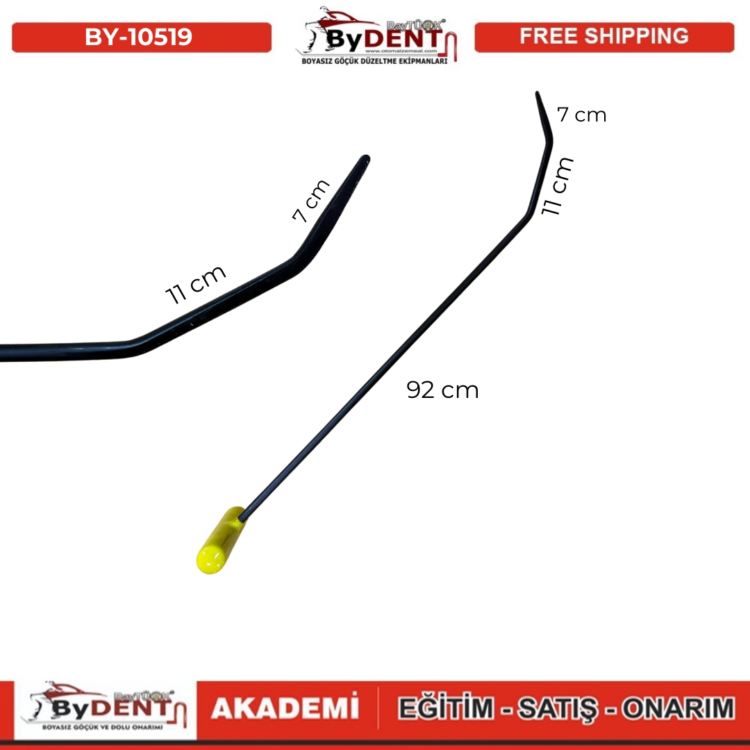 pdr, tools, göçük, düzeltme, kuşak arası, boyasız göçük, boyasız göçük düzeltme, pdr tools, otomalzemeal, bydent, göçük düzeltme ekipmanı,