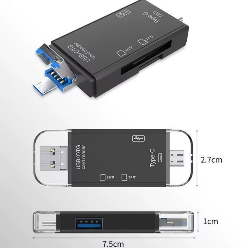 USB Type-C Micro USB Kart Okuyucu Kullanım