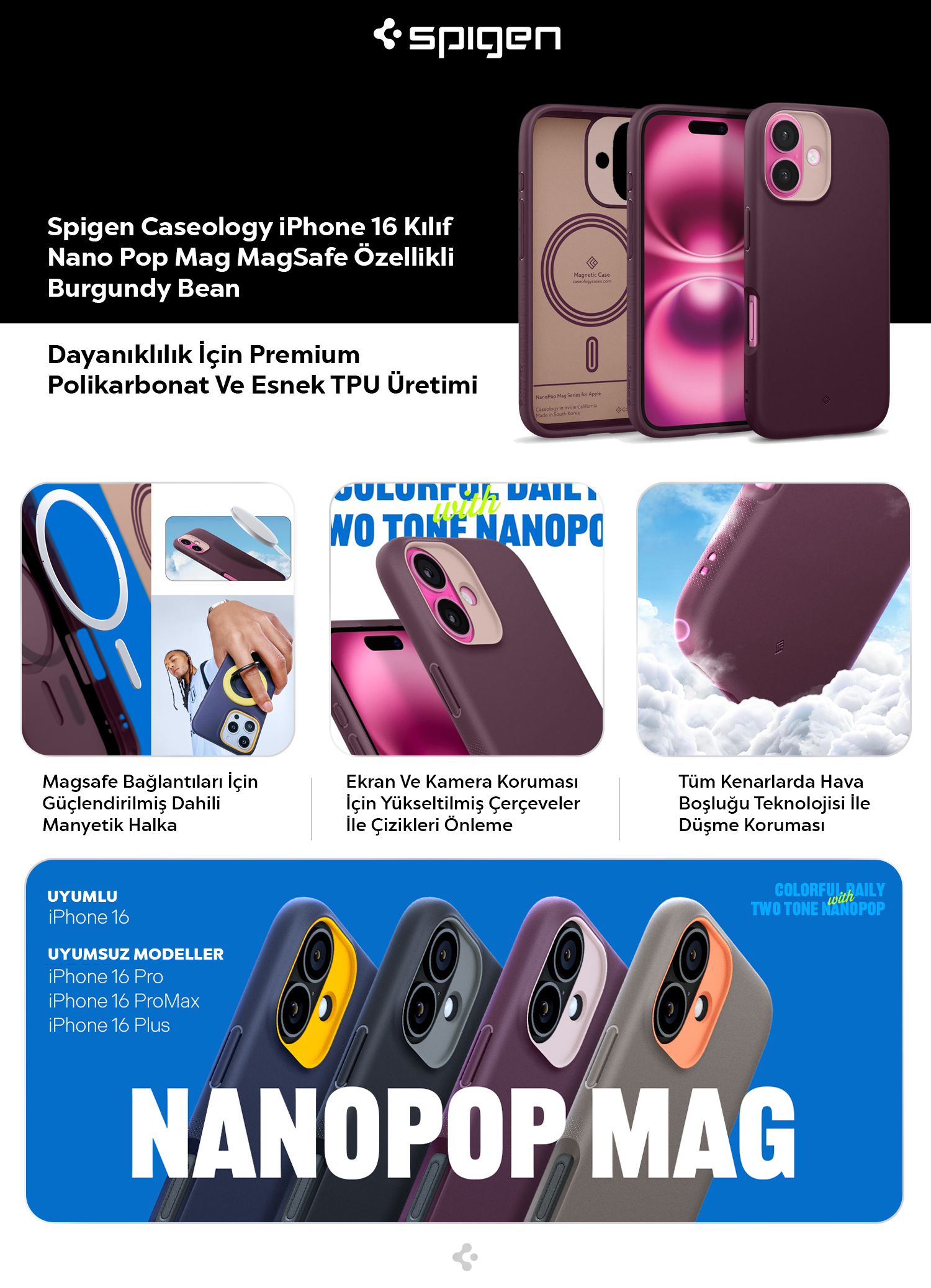 Spigen Kılıf Özellikleri