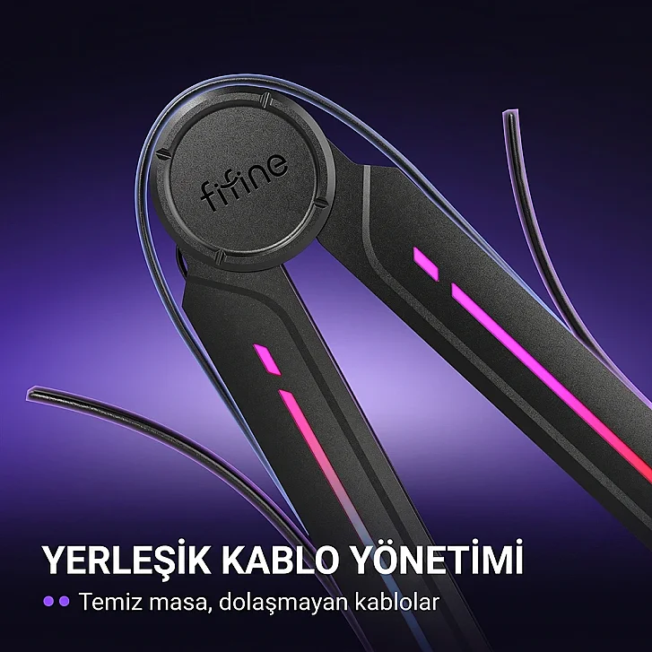 Fifine BM66PRO Yerleşik Kablo Yönetimi