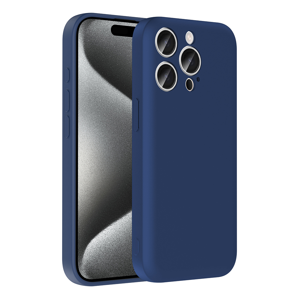 Apple iPhone 15 Pro Max Kılıf Kamera Korumalı Kartlık Hazneli Zore Vitra Kapak - 1