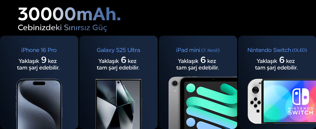 Güçlü Şarj Performansı