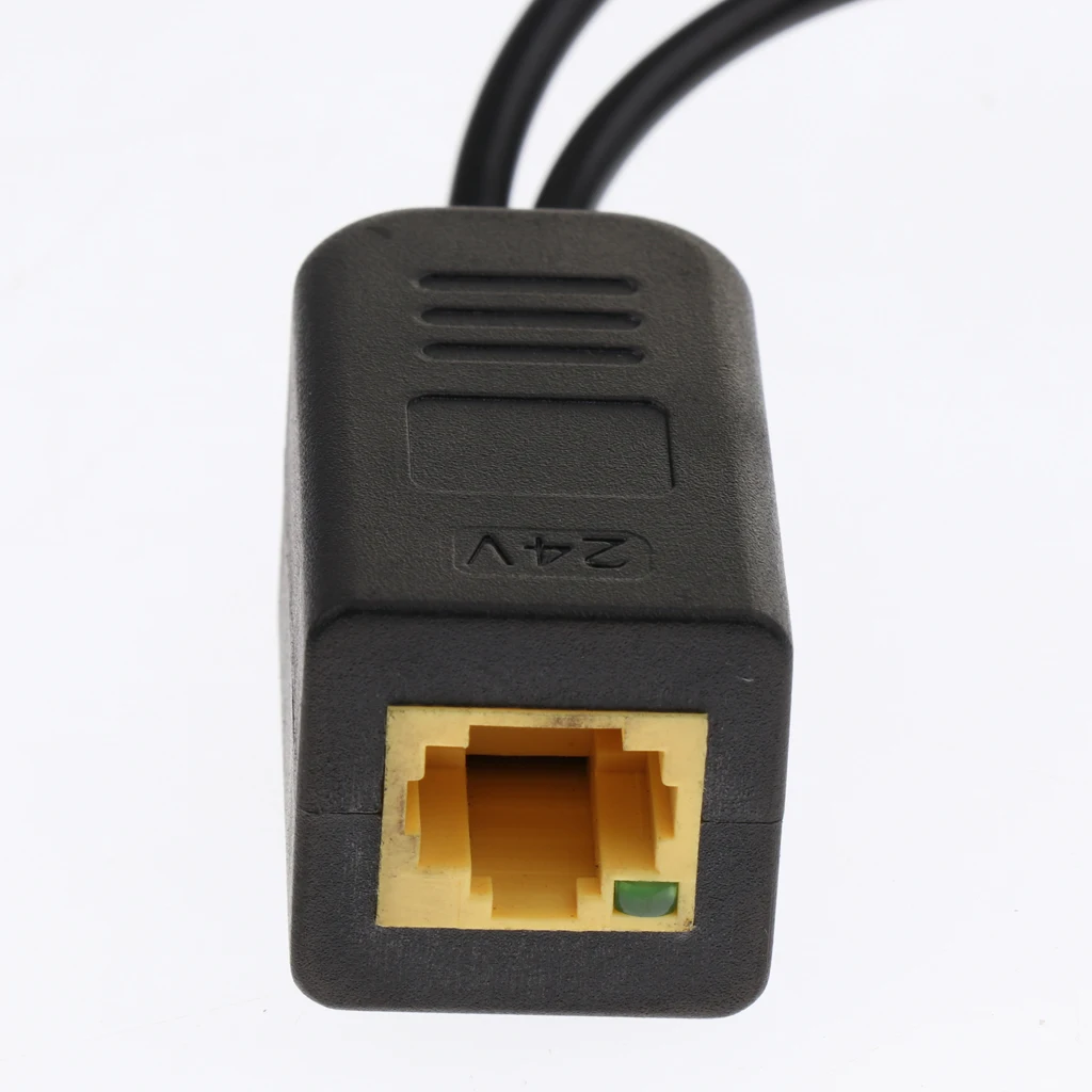 IEEE 802.3af PoE Splitter Power Over Ethernet 24V to12V POE Adapter Cable High Speed
