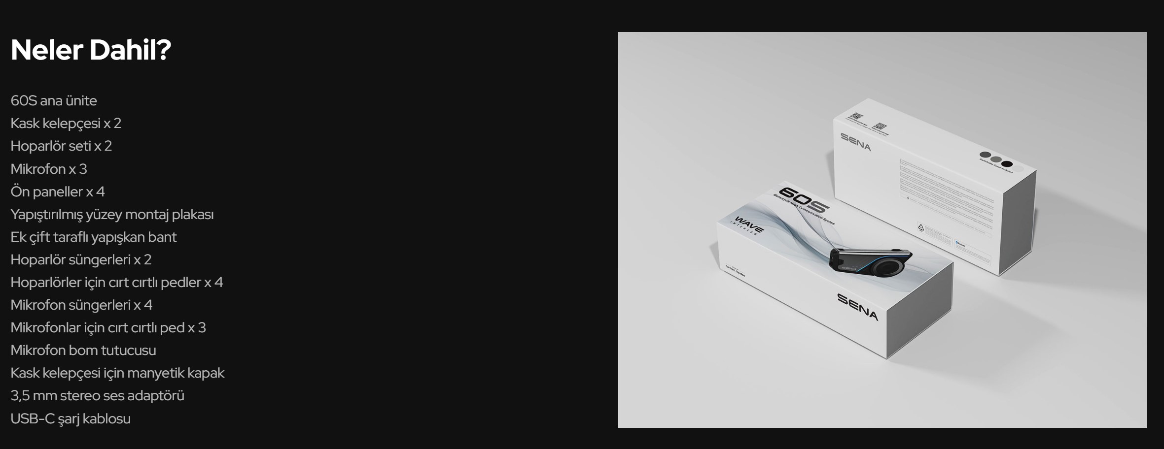 Sena 60S Tekli