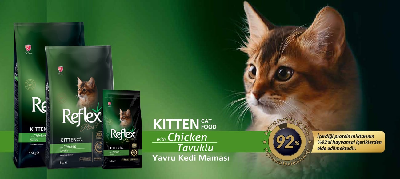REFLEX PLUS TAVUK ETLİ YAVRU KEDİ MAMASİ