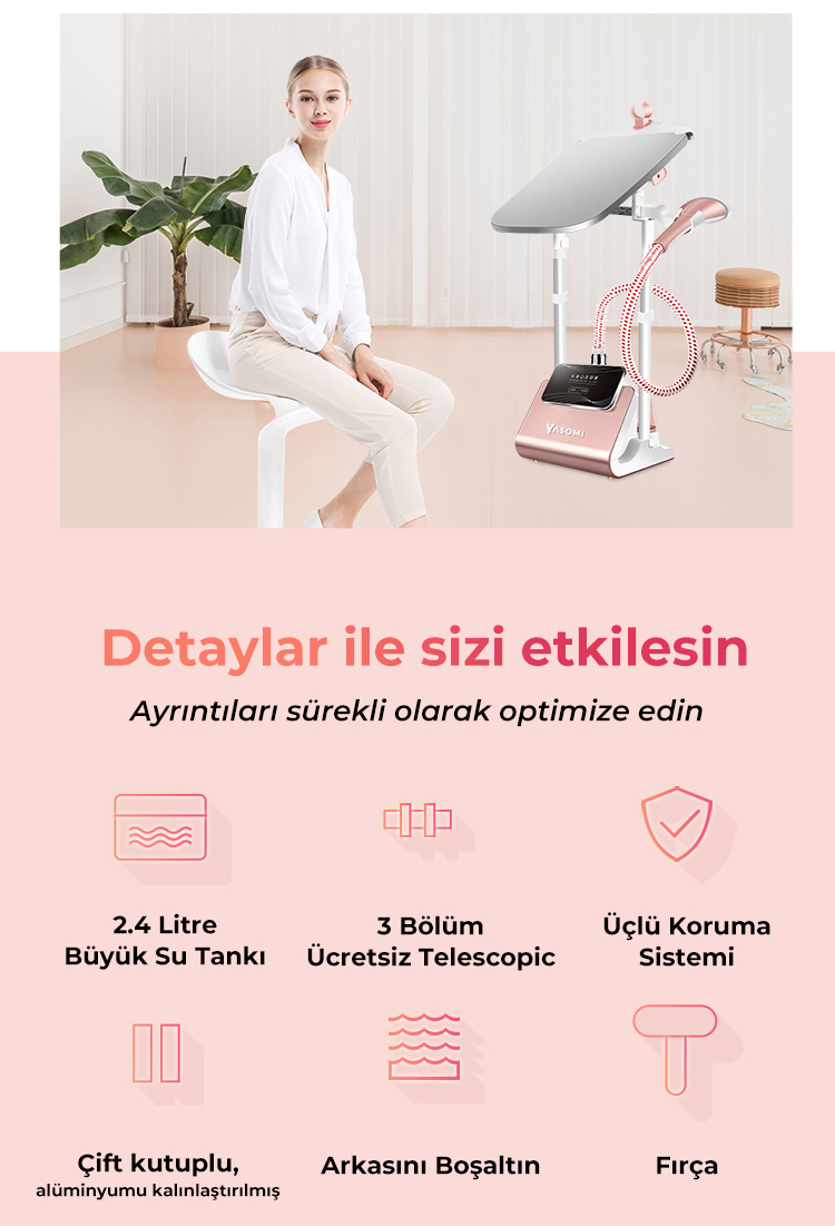 Yasomi Buharlı ütü