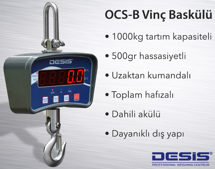 desis ocs-b vinç kantar