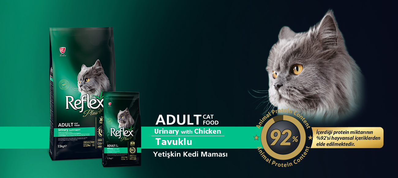 REFLEX PLUS TAVUK ETLİ URİNARY YETİŞKİN KEDİ MAMASİ