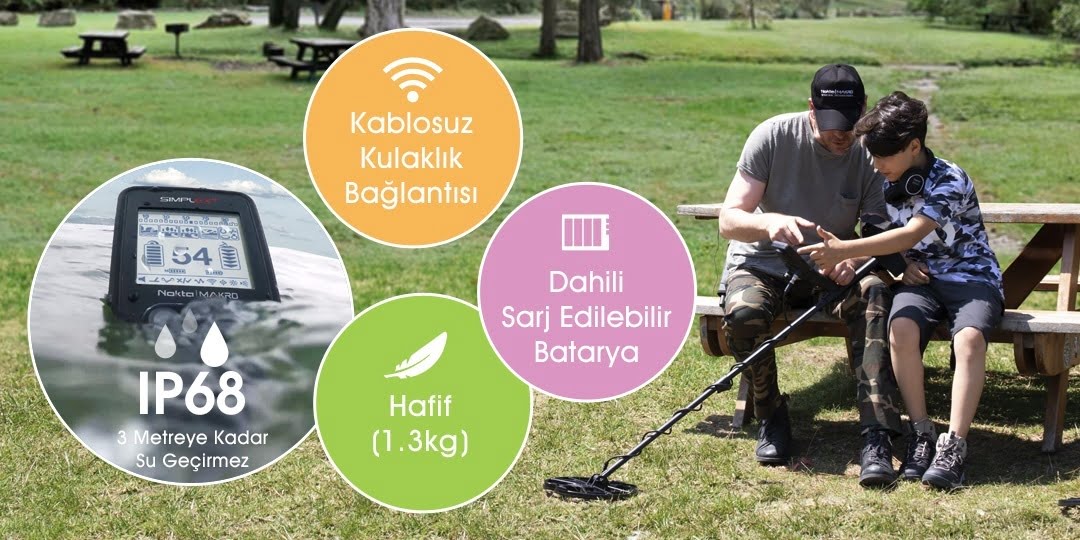 Nokta Makro Simplex Dedektör Özelliler