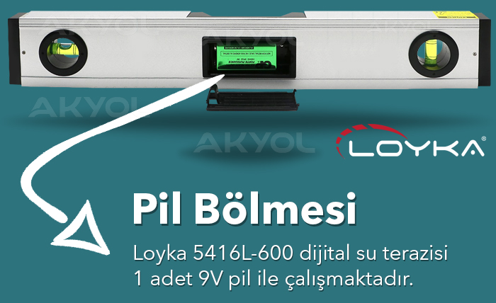 loyka 5416L-600 duvar terazisi