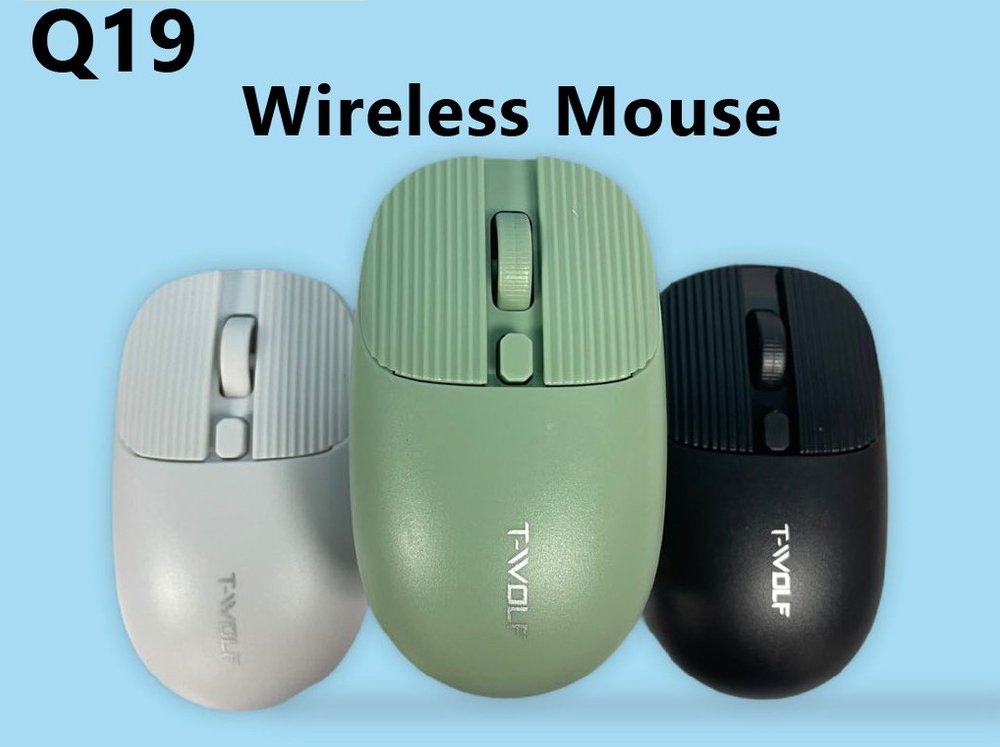 T-Wolf 1000 DPI 2.4Ghz Kablosuz Mouse Q19