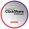 ClickShare Conference label Certified alliance def