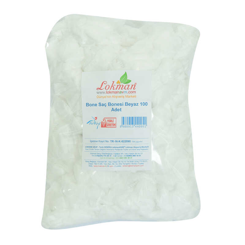 LOKMANAVM BONE SAÇ BONESİ BEYAZ