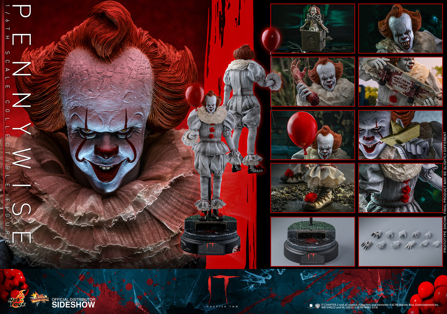 Hot toys hot sale pennywise