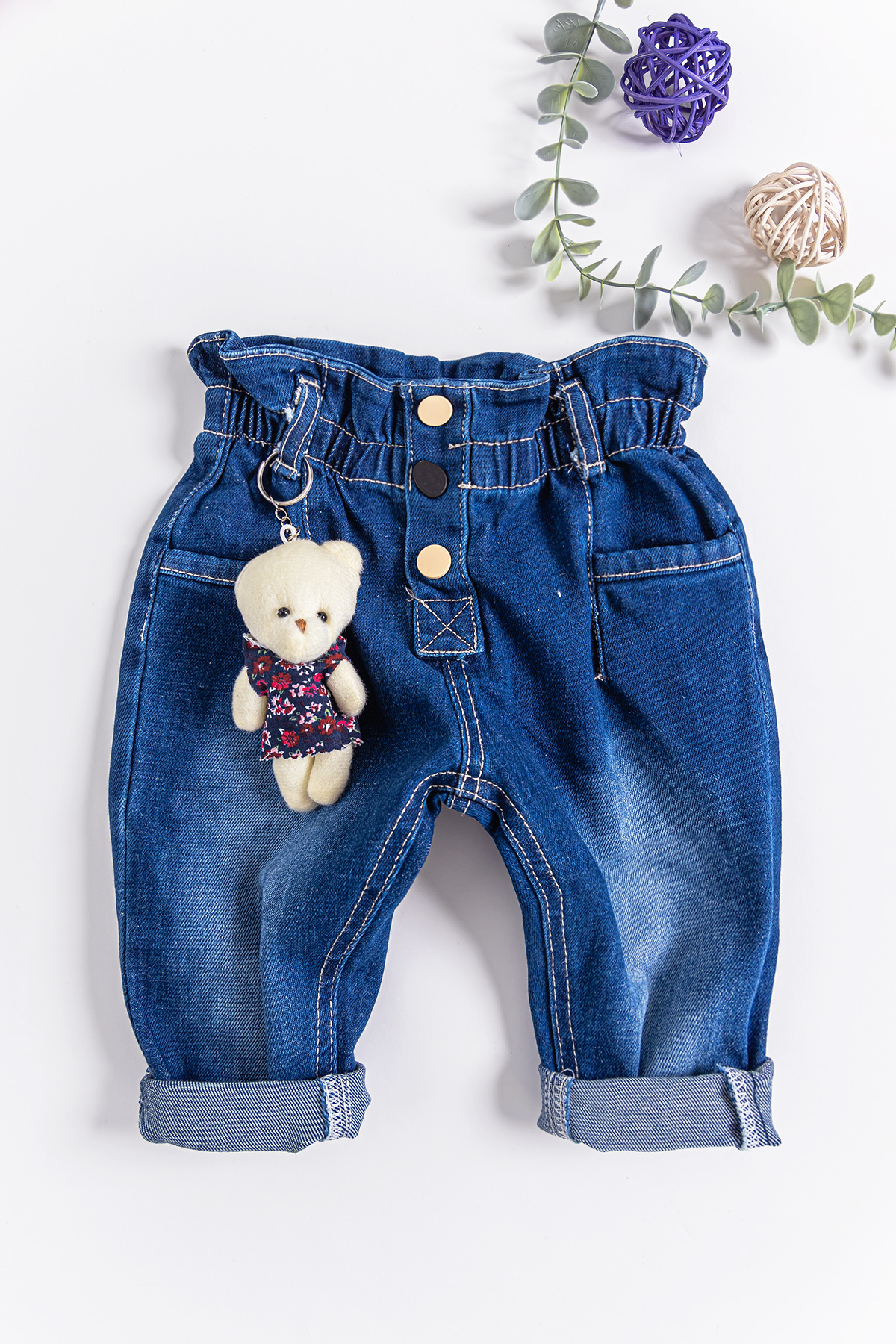 Babymod kız bebek pantolon