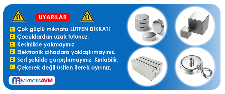 Mıknatıs AVM Uyarıları