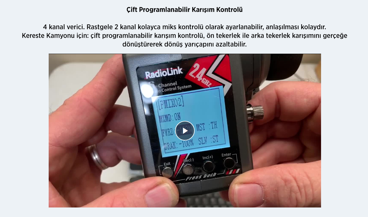 RADIOLINK RC4GS V2 Uzaktan Kumanda