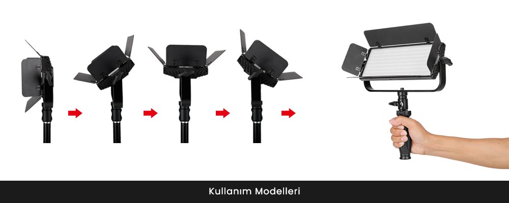 Gdx CF-150C BiColor Led Video Işığı