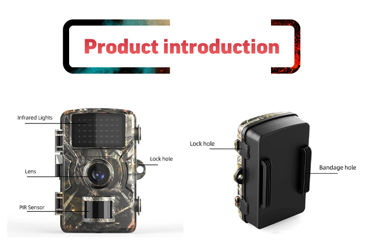 Wildlife Trail Camera OEM/ODM Factory Price Animal Trap Camera 1080P Trail Hunting Camera With IP66 Waterproof