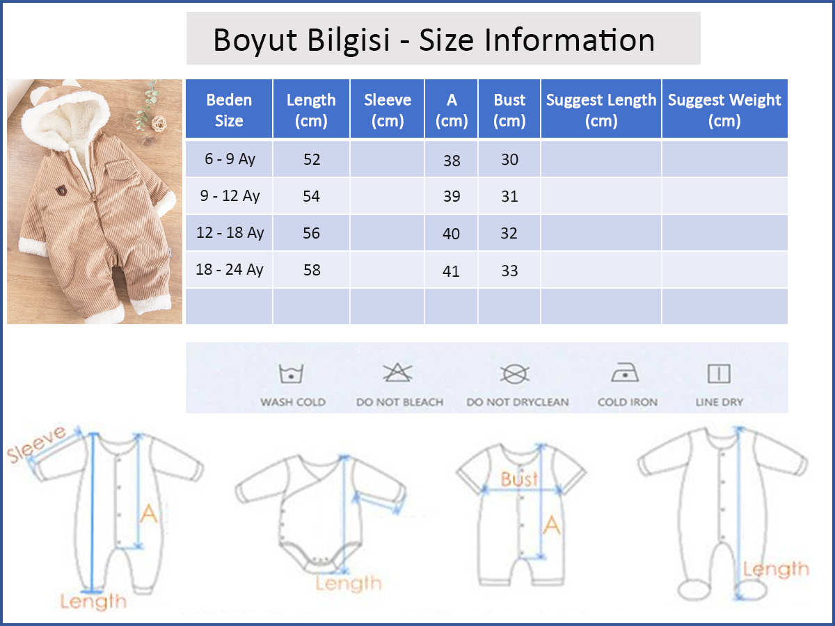 Babymod erkek bebek welsoft tulum