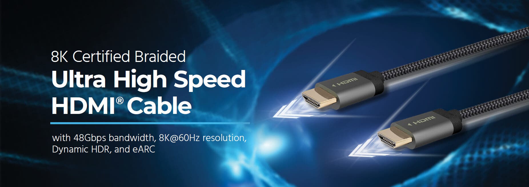 8K Braided Ultra High Speed HDMI Cable