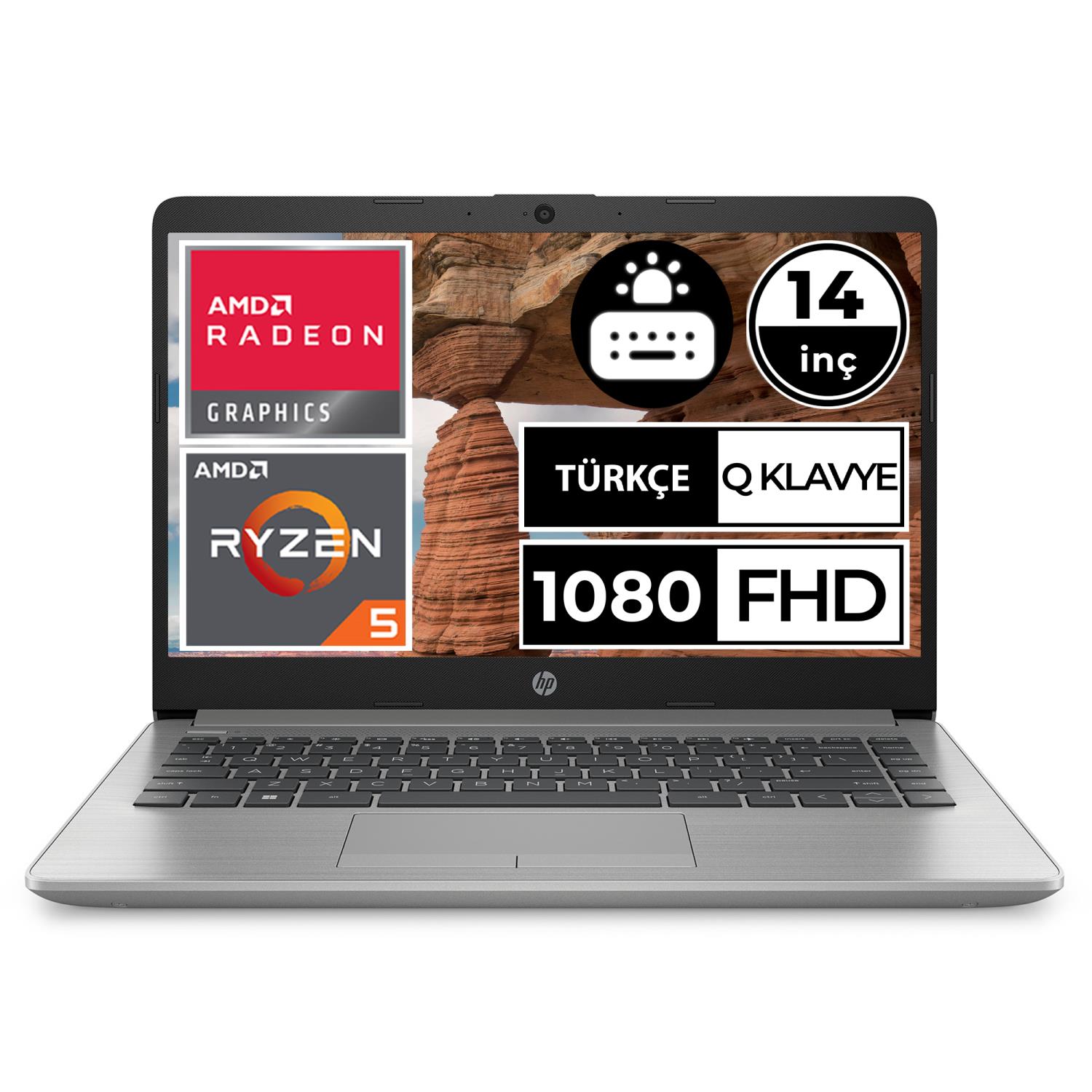 HP 245 G9 6Q8M2ES05 AMD Ryzen5 5625U 16 GB 1 TB SSD Freedos Fiyatı